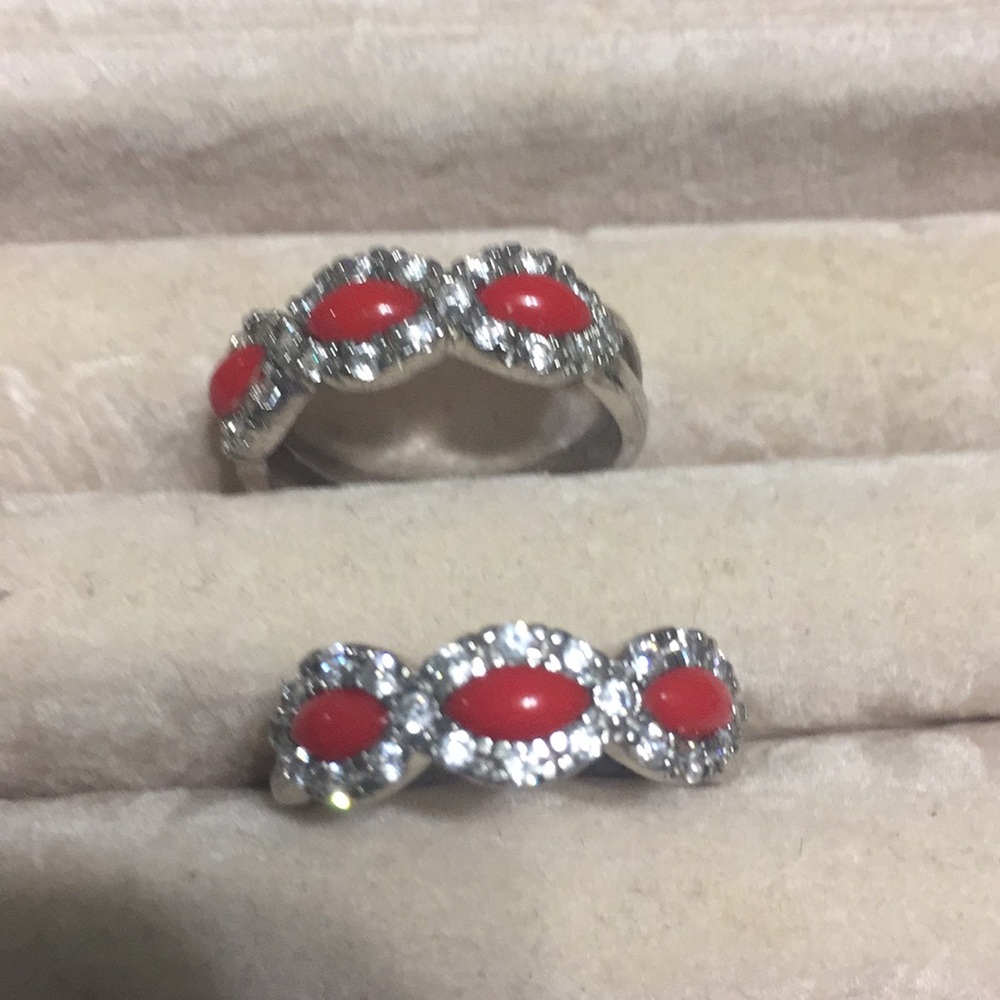 Sterling silver with cz